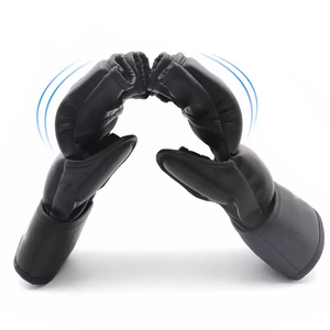 ถุงมือชกมวยทำจากหนังครึ่งนิ้วทนต่อการสึกหรอขนาด25*14ซม. ถุงมือ MMA - Product Image 4