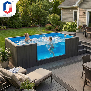 Heavy Duty UV Resistant Above Ground <b>Pool</b> for Backyard Garden Family and Resort Villa with Full Set Accessories Swimming <b>Pool</b> - Product Image 2