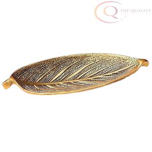 Plateau décoratif en métal de luxe pour la décoration de table |   Ajoute un charme royal - Product Image 2