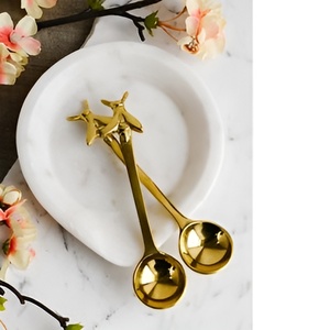 ช้อนชาทองเหลืองช้อนขัดมันสำหรับร้านกาแฟใน2024 - Product Image 1