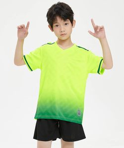 Lot de 2 maillots de football unisexes en polyester à séchage rapide et short de football avec caractéristiques rétro avec le nom de l'équipe «Mexico» - Product Image 5