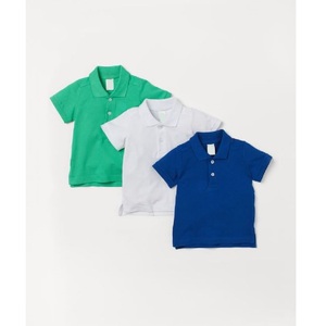 เสื้อยืดโปโลแขนสั้นสำหรับเด็กผู้ชาย,เสื้อคอตตอนสีพื้นแห้งเร็วเล่นกีฬากอล์ฟอย่างยั่งยืนสวมใส่สบาย - Product Image 5