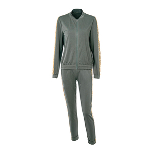2025 Women's Streetwear Tracksuit Fashion Cotton Casual <b>Sequin</b> Sportswear Suit Cardigan Long <b>Pant</b> Two Piece Set Breathable Quick - Product Image 1