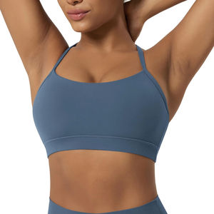 Soutien-gorge de sport personnalisé de qualité supérieure pour femmes, nouveau design, respirant, sans couture, pour la gym et le yoga, vente en gros - Product Image 1