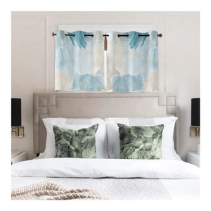 Digital Mushroom Printed For Living Room Bedroom Lace Kids Double-deck Antique Grommet Top Blackout Curtains Home Decoration - Product Image 6