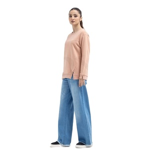 100% coton-polaire conception personnalisée sweats super doux pour les femmes Style décontracté pour votre propre marque vêtements d'hiver - Product Image 1