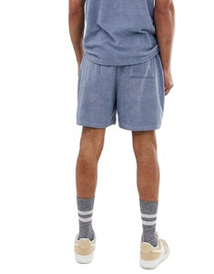 Conjunto de Camiseta y Pantalones Cortos Personalizados de Estilo Urbano, Conjunto de Camiseta y Pantalones Cortos Lavados para Hombre - Product Image 2