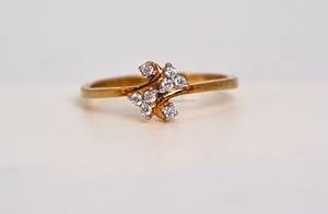 Bague en or jaune massif 14 carats avec diamant de laboratoire rond de 1 carat, bande polie brillante, certifiée IGI GIA, bijoux de fiançailles et de mariage - Product Image 3