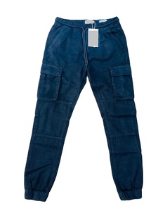 High Quality Twill Pants for Cold Weather Winter Men Jogger Pants Casual Look Washed Quality Cargo Jogger Wholesale Price - Product Image 3