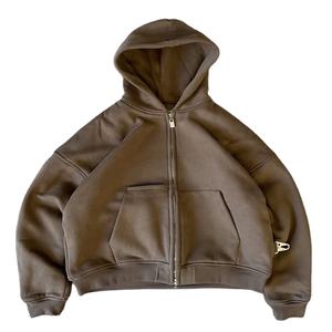 Top Treading, ropa de hombre multicolor de alta calidad, sudaderas con cremallera, ropa de calle de algodón 100% personalizada, Sudadera con capucha de diseño personalizado - Product Image 2