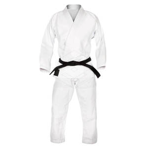 Uniformes de Judo Personalizados de Alta Calidad, Ropa de Artes Marciales Blanca, Ligera, 100% Algodón, Logotipo Personalizado en la Parte Delantera para Hombre - Product Image 1