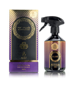 GLORIOUS OUD 500ml Parfum d'intérieur Ayat Unisex Room Refresher Jasmine Scented Mist Home Car Interior Halal Deodorant Spray - Product Image 1