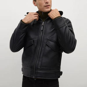 Veste en cuir véritable pour hommes Offre Spéciale Veste en cuir pour hommes coupe ajustée Veste en cuir pour hommes personnalisée - Product Image 5