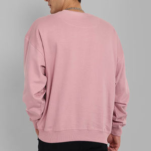 Sweatshirts OEM élégants et de qualité pour adultes Sweatshirts à capuche en molleton personnalisés bicolores sérigraphiés 100% coton fabriqués au Pakistan - Product Image 3