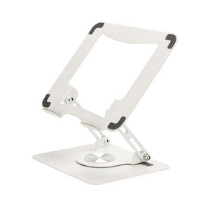 Support d'ordinateur portable ergonomique en aluminium, portable, réglable, pliable, couleur personnalisable, fixation sur table, léger 800g pour - Product Image 6