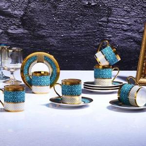 Kosova Set porcellana IST-107 di 6 tazze da caffè 12 pezzi - Product Image 1