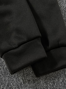 Sweats à capuche surdimensionnés en coton français de haute qualité, molleton épais, épaules tombantes, logo personnalisé, sweats à capuche pour hommes - Product Image 5