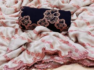 Moderno elegante listo para usar traje indio elegante importado Georgette Sari blusa indio exportador y proveedor - Product Image 4