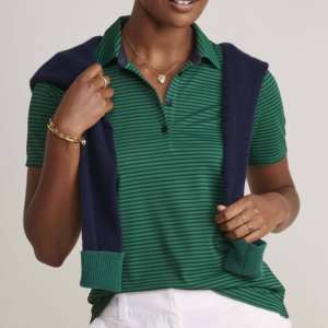 Camiseta Polo de marca 2025 de la mejor calidad con logotipo de parche Camiseta Polo de golf transpirable Logotipo personalizado Camiseta Polo de algodón al por mayor - Product Image 1