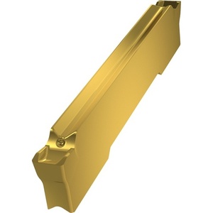 Inserto Indexable ISO GL2-D200M02-PRG8330 de 2 mm de Ancho con Recubrimiento PVD Dorado para Herramientas de Corte y Conformado, Paquete de 10 - Product Image 1