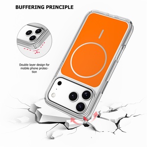 OEM ODM For iPhone 17 Pro Max Heavy Duty 3 Layer Drop Protection Magnetic <b>Case</b> Strong <b>Wireless</b> <b>Charging</b> - Product Image 4