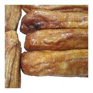 Rebanadas de plátano de frutas secas suaves con textura masticable de fuente tropical adecuada para postres, reembalado o exportación a granel - Product Image 1