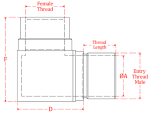 Adaptateur polyvalent à 90 degrés à haute demande pour une connexion transparente dans les systèmes de plomberie ou électriques et CVC disponibles à la vente - Product Image 2