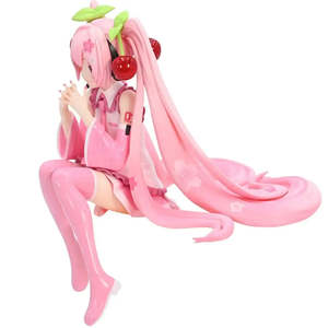 Pink for Hatsune Miku Anime Figurine Girls <b>Plastic</b> Figure by Japanese <b>Animation</b> Source - Product Image 6