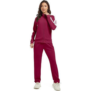 Conjunto de Dos Piezas de Moda para Mujer, Top con Capucha y Pantalones Estilo Jogger, Atuendo Cómodo y Acogedor - Product Image 4