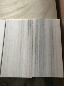 High Quality Natural Crystal Marble Slab Tile Vietnam Light Purple White Line Ocean Vein Straight <b>Wooden</b> Grain Waterproof - Product Image 3