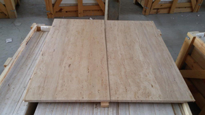 2025 tĩnh mạch cắt cổ điển travertine nhựa trong suốt Epoxy điền 2x40x60cm từ Thổ Nhĩ Kỳ cao cấp tùy chỉnh cắt đá tự nhiên gạch - Product Image 3