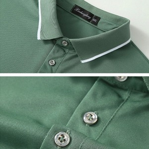 POLO T-shirt Personnalisation gratuite Impression Logo Image Conception vêtements de travail T-shirt Uniforme Culturel Chemise Entreprise Travail Costume Unisexe - Product Image 5