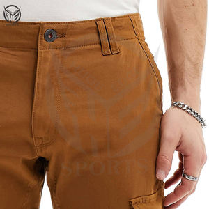 Service OEM Pantalons cargo multi-poches Pantalons cargo sur mesure à taille élastique pour hommes 2025. - Product Image 4