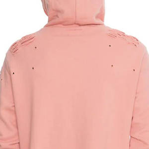 Venta al por mayor hombres desgastados sudaderas con capucha para la venta nueva moda algodón poliéster personalizar sudaderas con capucha - Product Image 6
