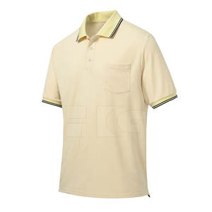 T-shirts de polo de sport de couleur unie doux et confortables pour hommes, logo personnalisé, chemise polo de haute qualité - Product Image 2