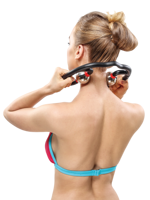 ALLWINWIN RMB66 Balle de massage à rouleaux - Masseur en acier inoxydable pour les jambes, le cou, la fasciite plantaire et les points de pression des pieds