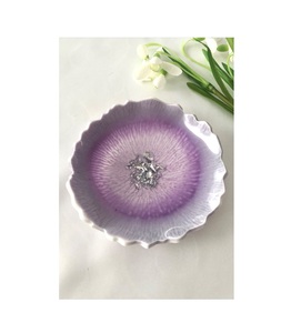 Cuenco de resina duradero para servir todos los días elegante versátil ligero elegante hecho a mano decorativo moderno único artístico Cocina - Product Image 5