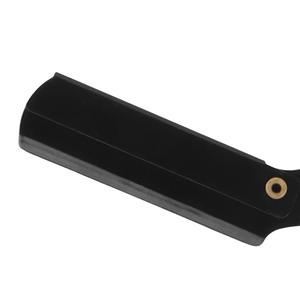 Maquinillas de afeitar revolucionarias que presentan las maquinillas de afeitar de barbero rectas con rotación de pulgar retro de acero inoxidable - Product Image 5