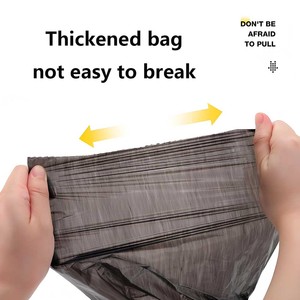 Robuste 12x10 pouces grande taille chien merde sacs étanche contrôle des odeurs biodégradable et portable comprend distributeur mousqueton clip - Product Image 4