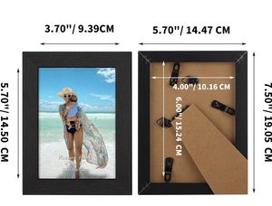 Good Selling Trendy Handmade Wooden <b>Picture</b> <b>Frame</b> with Metal & <b>Glass</b> Eco-Friendly Acrylic Photo <b>Frame</b> by HF Crafts - Product Image 3