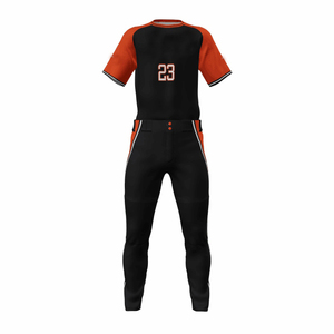 OEM al por mayor 100% poliéster uniformes de béisbol diseñe sus propios uniformes de béisbol y sóftbol para hombres Jersey y pantalón conjunto - Product Image 1