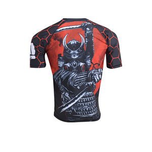 Camiseta de Compresión Transpirable de Alta Calidad Personalizada OEM para Hombre, Manga Corta, Ajuste Regular, Secado Rápido, Antibacteriana - Product Image 6