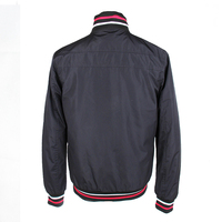 Veste de course d'été personnalisable pour homme – Respirante, coupe-vent, en nylon, coupe régulière, col montant, anti-transpiration, légère, imprimée, en coton