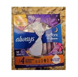 Affordable Always Radiant Feminine <b>Pads</b> Flexfoam for Women Soft Comfort Long Lasting Bulk Pack For Sale Cheap - Product Image 1