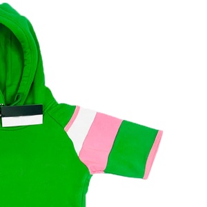 Sweat à capuche unisexe personnalisé OEM en molleton bouclette 100 % coton avec logo brodé et imprimé, fermeture éclair intégrée - Product Image 4