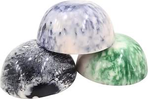 Bol à nourriture en résine fait main avec finition brillante de qualité supérieure, bol à nourriture design en résine pour table à manger et cuisine à bas prix - Product Image 5