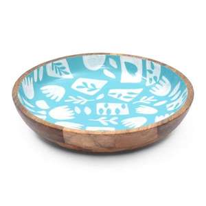 Design merveilleux en bois massif pour les collations aux fruits Salade Cadeaux Bol à salade préféré Cuisine Bol en bois Ensemble de saladiers en bois d'acacia - Product Image 2