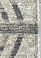 Tapis en laine bouclée moderne et tendance, tissé à la main, à rayures, antidérapant, durable pour usage intérieur, prix d'usine, ensemble de tapis.