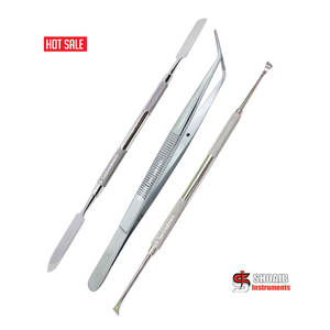 3-Piece Dental Examination Set Manual Power <b>Sickle</b> <b>Scaler</b> College Tweezer Mouth Mirror-Dental Hygiene Kit Surgical Instruments - Product Image 4