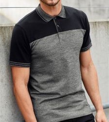 Polo de entrenamiento para hombre con logotipo personalizado uniforme de color sólido Polo de golf para hombre - Product Image 5